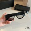 YSL Saint Laurent 2023 New Arrival SLM94 Gold Black Sunglasses