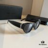 YSL Saint Laurent 2023 New Arrival SLM94 Gold Black Sunglasses