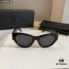 YSL Saint Laurent 2023 New Arrival SLM94 Gold Black Sunglasses