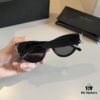 YSL Saint Laurent 2023 New Arrival SLM94 Gold Black Sunglasses