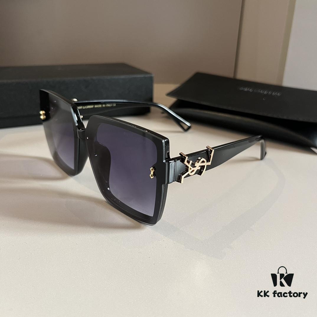 YSL Saint Laurent Sunglasses, Face-Contouring Sun Protection, High-End Lightweight Eyewear