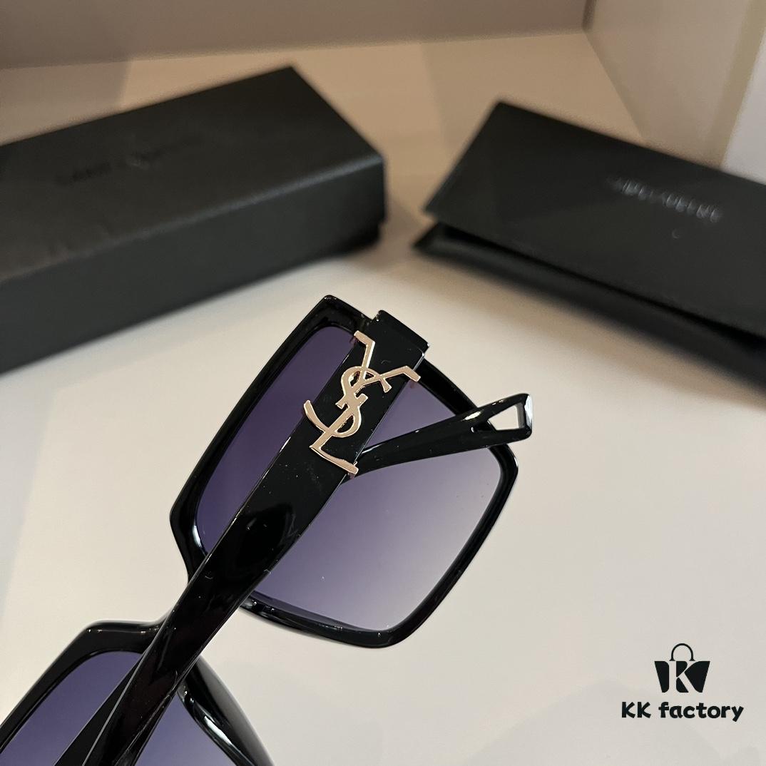 YSL Saint Laurent Sunglasses, Face-Contouring Sun Protection, High-End Lightweight Eyewear