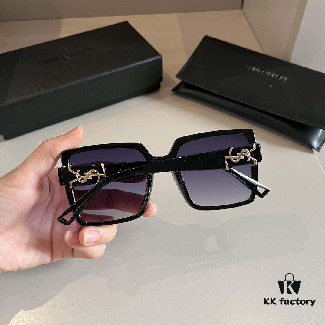 YSL Saint Laurent Sunglasses, Face-Contouring Sun Protection, High-End Lightweight Eyewear