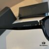 YSL Saint Laurent 2023 New Arrival SLM94 Gold Black Sunglasses