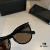 YSL Saint Laurent New Arrival SLM94 Gold Black Sunglasses