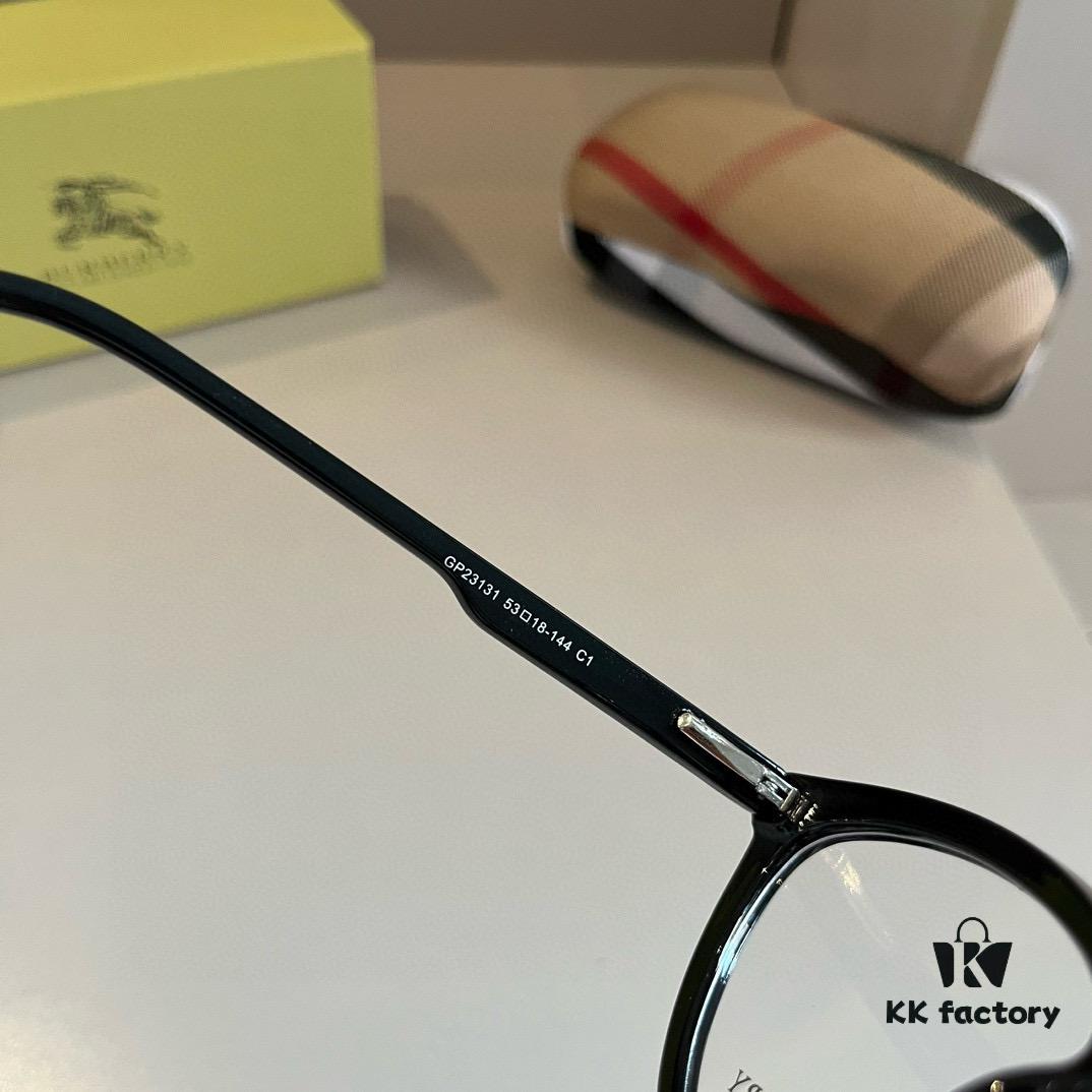 Burberry Official Early Spring New Arrival Clear Optical Glasses - Celebrity Style, Polaroid Ultra-Clear Lens, Fashionable Everyday Wear