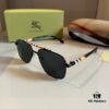 Burberry New Model One-Piece Driving Sunglasses, Must-Have Travel Accessory, Celebrity-Favorite Unisex Aviator Sun Glasses