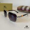Burberry New One-Piece Aviator Sunglasses, Must-Have Style for Travel, Celebrity Favorite Unisex Sun Glasses