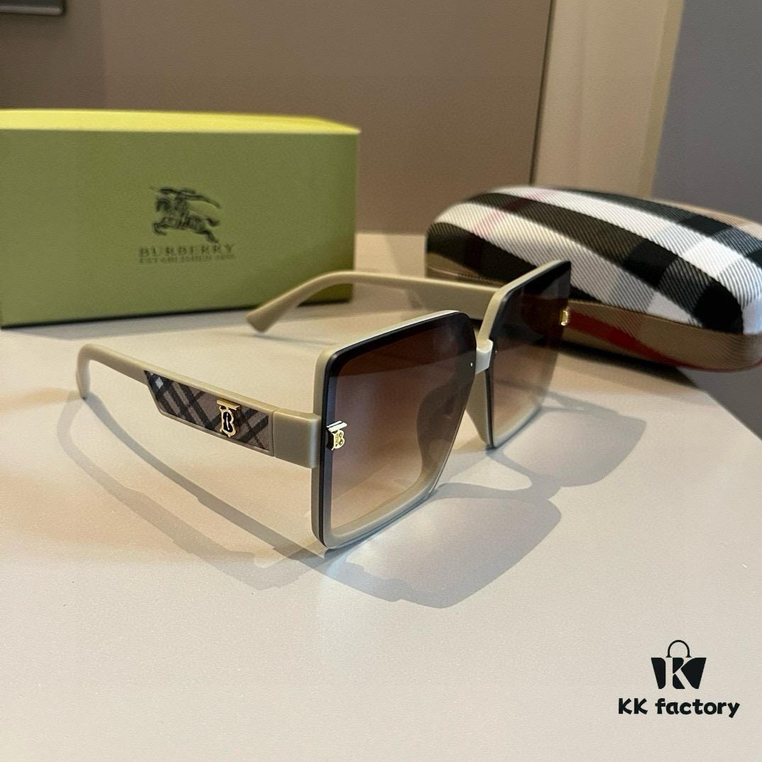 Burberry 2024 New Arrival Sunglasses Must-Have for Travel, Popular Style Worn by Many Celebrities