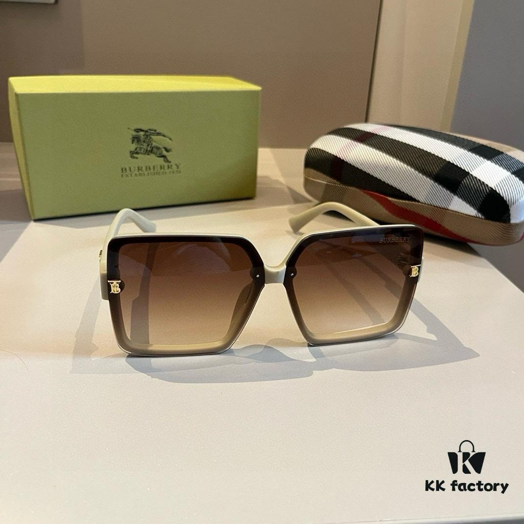 Burberry 2024 New Arrival Sunglasses Must-Have for Travel, Popular Style Worn by Many Celebrities