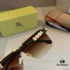 Burberry New One-Piece Pilot Sunglasses, Must-Have for Travel, Celebrity Favorite Unisex Aviator Shades