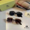 Burberry New One-Piece Pilot Sunglasses, Must-Have Travel Accessory, Popular Among Celebrities, Unisex Sun Glasses