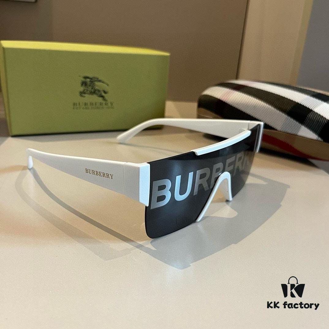 Burberry Letter Print Sunglasses BE4291 Unisex Fashion Shades for Travel and Street Photography