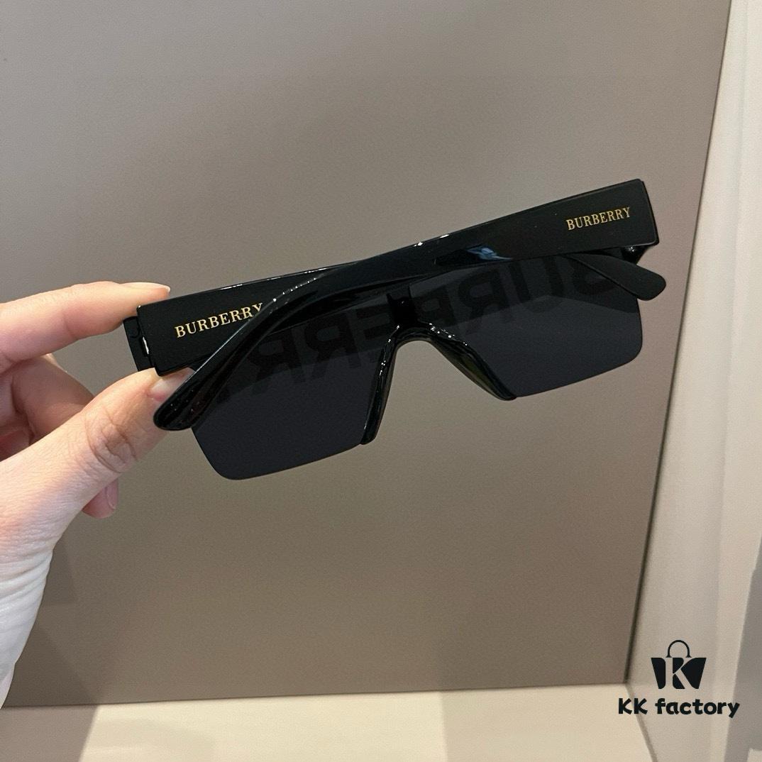 Burberry Letter Print Sunglasses BE4291 Unisex Fashion Streetwear Shades