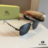 Burberry New One-Piece Pilot Sunglasses, Must-Have Travel Accessory, Popular Among Celebrities, Unisex Sun Glasses