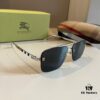 Burberry New One-Piece Aviator Sunglasses, Must-Have Travel Accessory, Popular Unisex Pilot Sun Glasses Worn by Many Celebrities