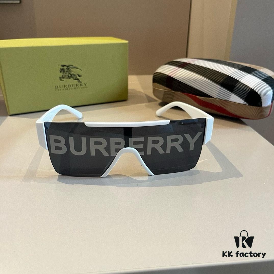 Burberry Letter Print Sunglasses BE4291 Unisex Fashion Hip-Hop Eyewear