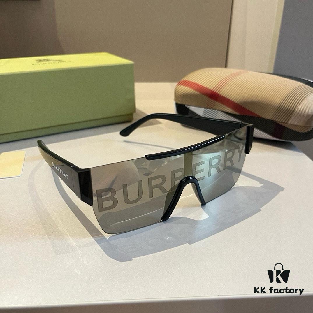 Burberry Letter Print Sunglasses BE4291 Unisex Fashion Streetwear Shades