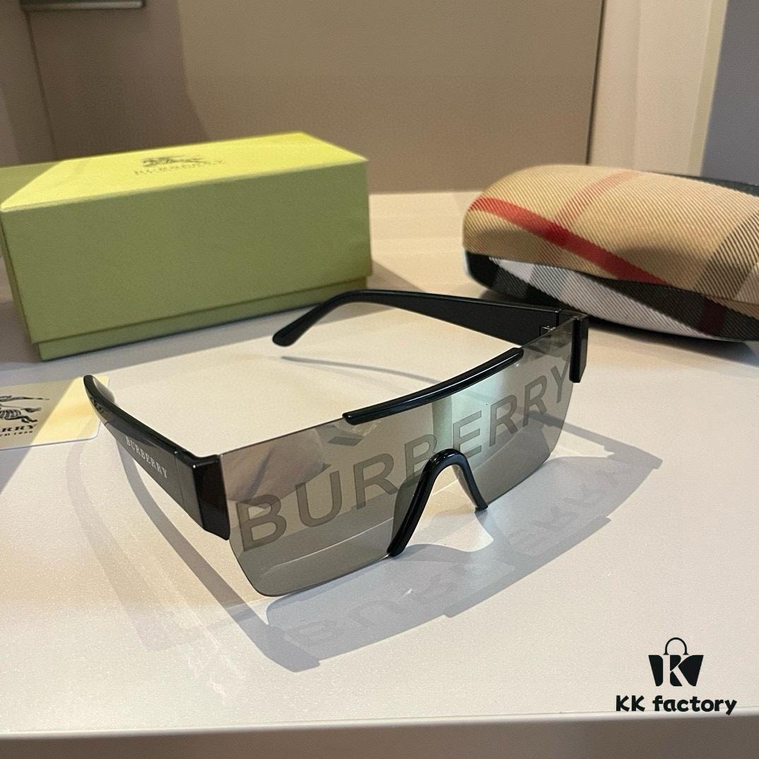 Burberry Letter Print Sunglasses BE4291 Unisex Fashion Streetwear Shades