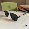 Burberry New One-Piece Pilot Sunglasses, Must-Have Travel Accessory, Popular Unisex Sun Glasses Worn by Many Celebrities
