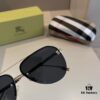 Burberry New One-Piece Pilot Sunglasses, Must-Have Travel Accessory, Celebrity-Favorite Unisex Sun Glasses