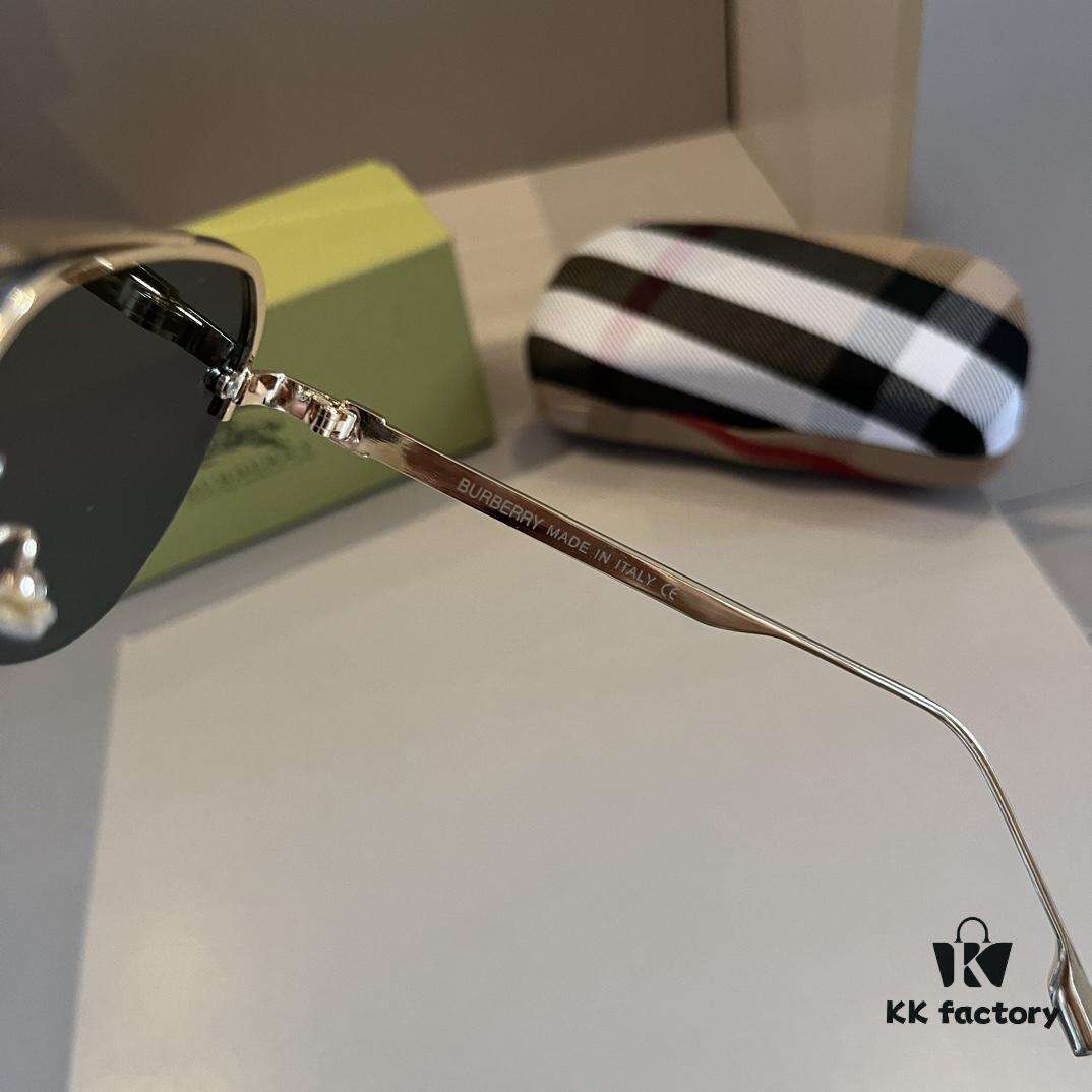 Burberry New One-Piece Pilot Sunglasses, Must-Have Travel Accessory, Celebrity-Favorite Unisex Sun Glasses