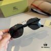 Burberry New One-Piece Pilot Sunglasses, Must-Have Travel Accessory, Popular Among Celebrities, Unisex Sun Glasses