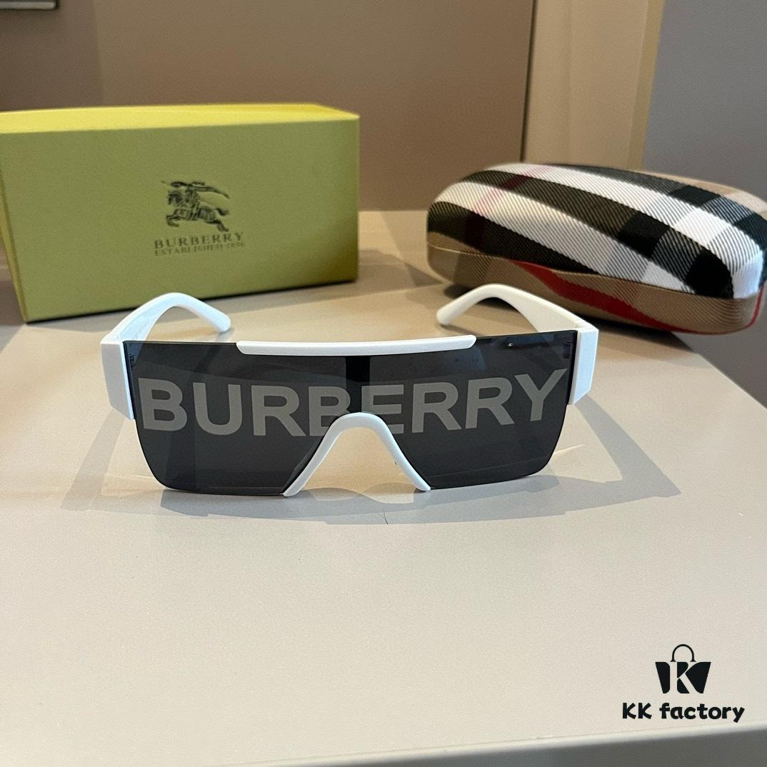 Burberry Letter Print Sunglasses BE4291 Unisex Fashion Shades for Travel and Street Photography