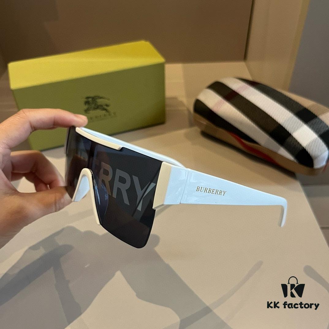 Burberry Letter Print Sunglasses BE4291 Unisex Fashion Shades for Travel and Street Photography