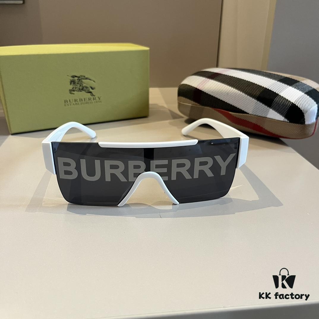 Burberry Letter Print Sunglasses BE4291 Unisex Fashion Shades for Travel and Street Photography