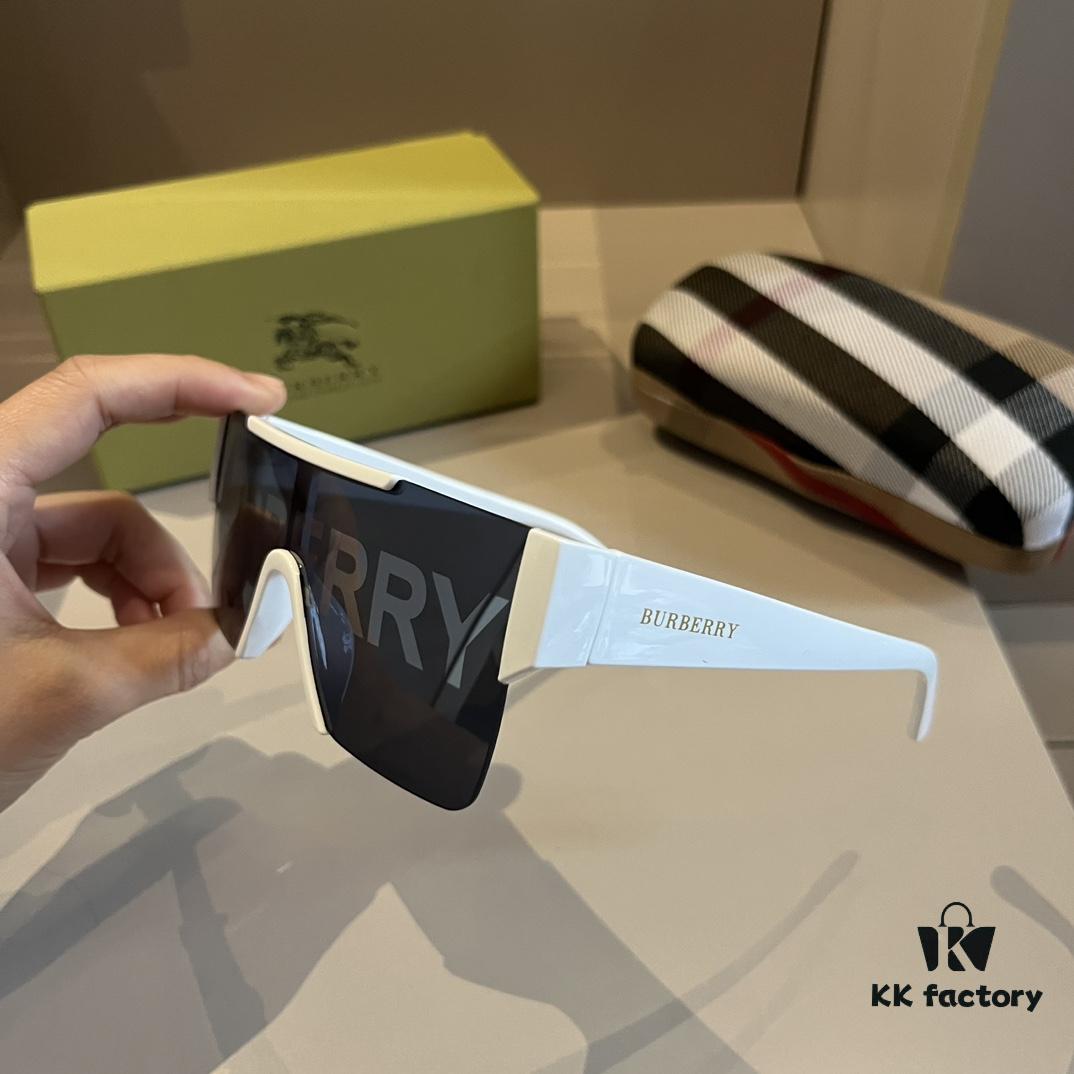 Burberry Letter Print Sunglasses BE4291 Unisex Fashion Shades for Travel and Street Photography