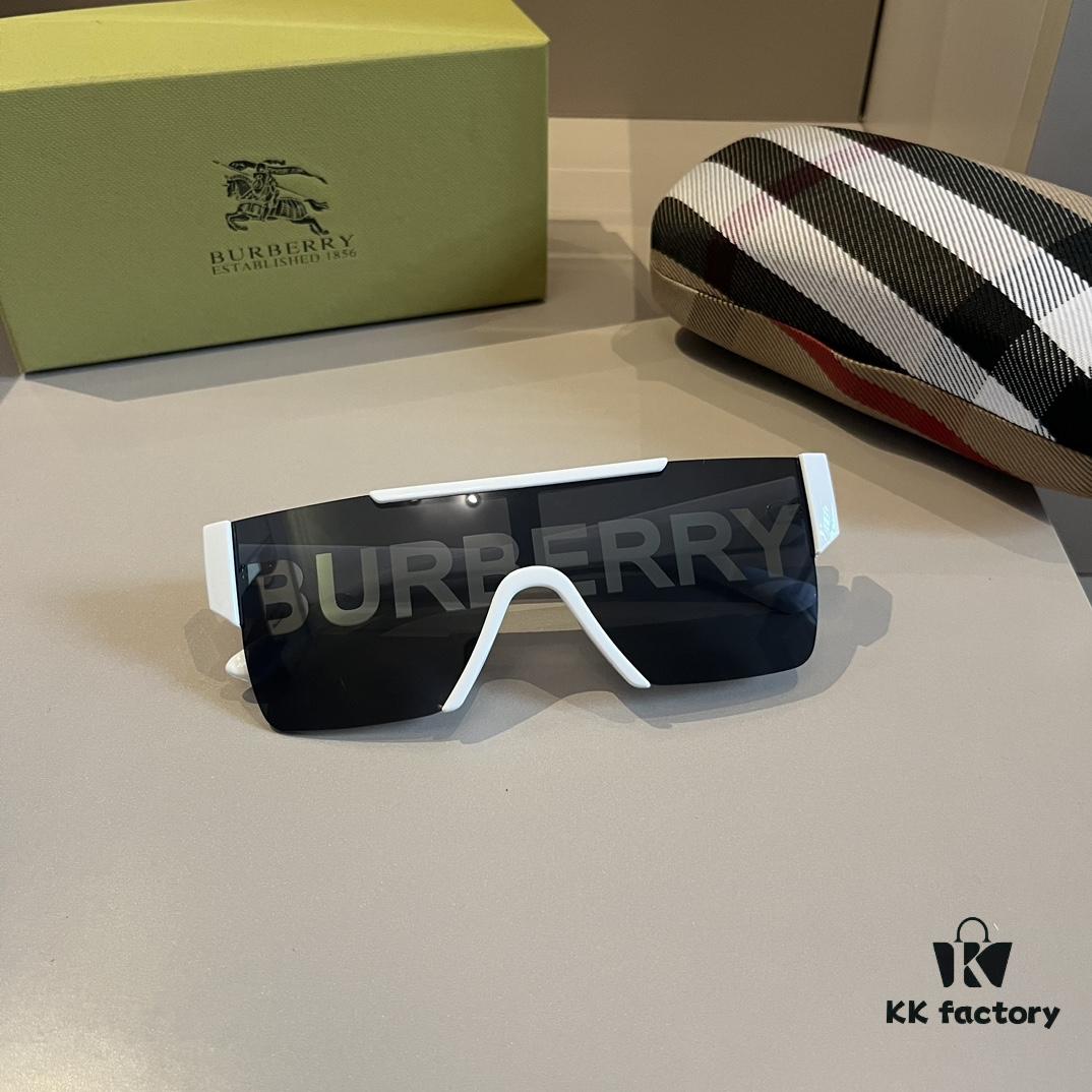 Burberry Letter Print Sunglasses BE4291 Unisex Fashion Shades for Travel and Street Photography