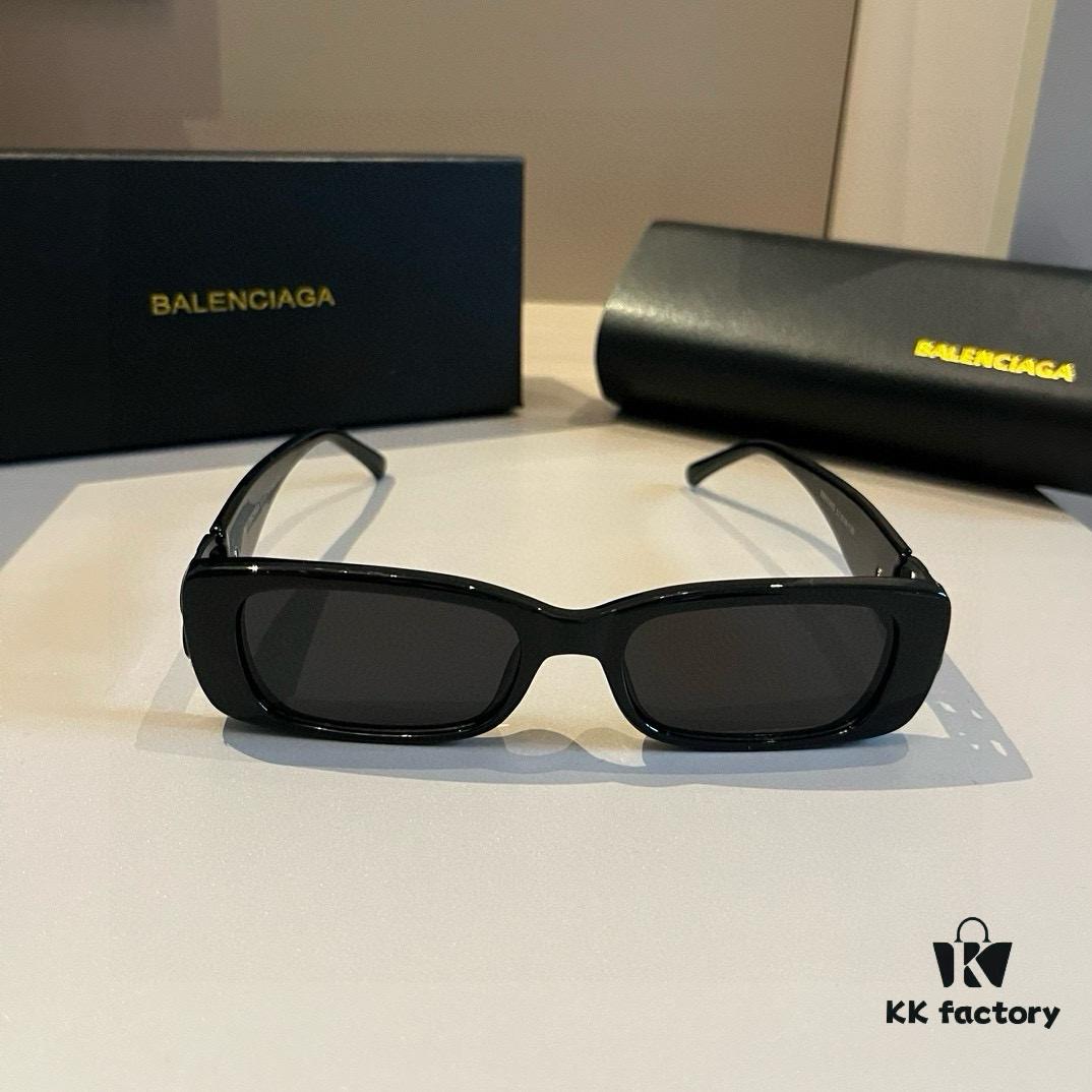 Balenciaga Black and Gold Sunglasses - The Celebrity-Inspired Stylish Choice