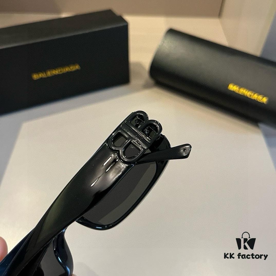 Balenciaga Black and Gold Sunglasses - The Celebrity-Inspired Stylish Choice