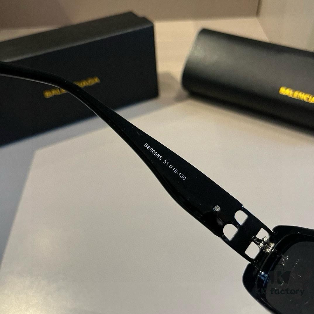 Balenciaga Black and Gold Sunglasses - The Celebrity-Inspired Stylish Choice