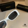 Balenciaga Black and Gold Sunglasses with Double B Logo, Retro Lightweight Frame