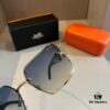 HERMES Hermès New Heavyweight Women's Sunglasses with Large Frame and 3D Design for Flattering Facial Contour