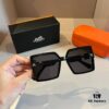 Hermes Women's Sunglasses, Oval Lens, Ultra-Premium Custom Design, Essential for Travel and Driving