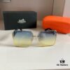 Hermes Women's Oversized 3D Frame Sunglasses, New Heavyweight Collection