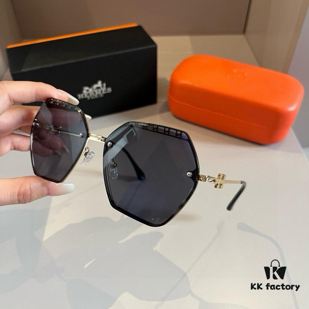 Hermes Women's Sunglasses, Ultra-Premium Custom Design, Essential for Travel and Driving