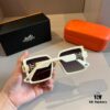 Hermes Women's Sunglasses, Oval Lenses, Premium Custom Design, Essential Eyewear for Travel and Driving