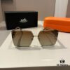 Hermes Women's Sunglasses, Oval Lenses, Premium Custom Design, Essential Eyewear for Travel and Driving