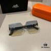 Hermes Women's Sunglasses, Oval Lens, Ultra-Premium Custom Design, Essential for Travel and Driving