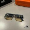Hermes Women's Sunglasses, Oval Lens, Ultra-Premium Custom Design, Essential for Travel and Driving