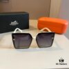 Hermes Women's Sunglasses, Oval Lenses, Premium Custom Design, Essential for Travel and Driving