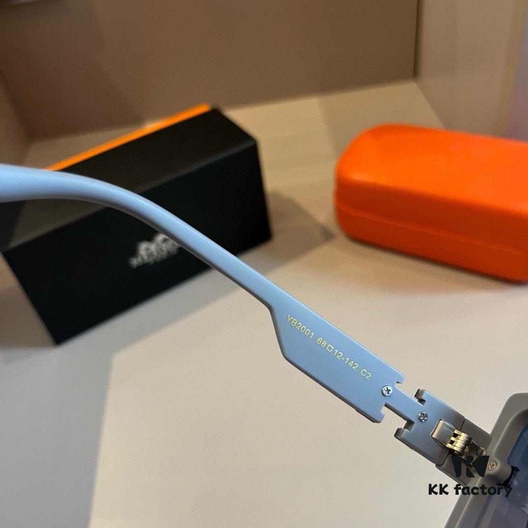 Hermes Women's Sunglasses, Oval Lens, Ultra-Premium Custom Design, Essential for Travel and Driving