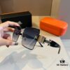 Hermes Women's Oversized 3D Frame Sunglasses, New Heavyweight Collection