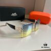 Hermes Women's Oversized 3D Frame Sunglasses, New Heavyweight Collection