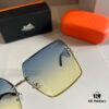 Hermes Women's Oversized 3D Frame Sunglasses, New Heavyweight Collection