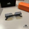 Hermes Women's Sunglasses, Oval Lens, Ultra-Premium Custom Design, Essential for Travel and Driving